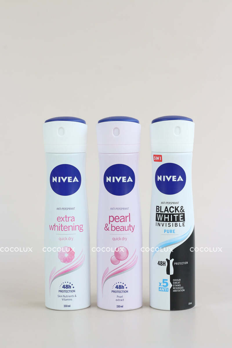 Xịt Khử Mùi Nivea Ngọc Trai 150ml