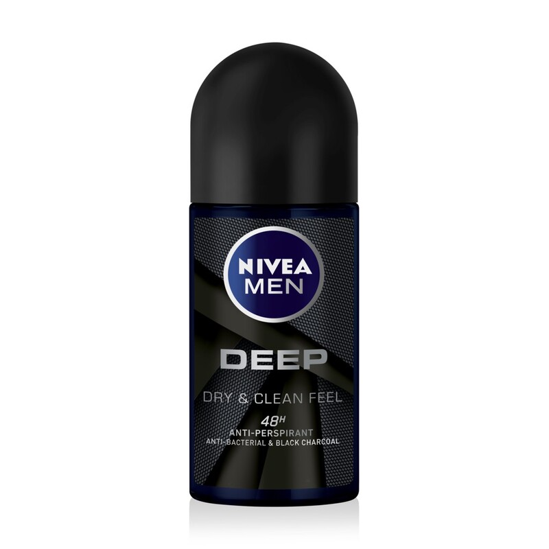 Lăn Ngăn Mùi Nivea Men Than Đen Hoạt Tính Hương Gỗ Đen 50ml
