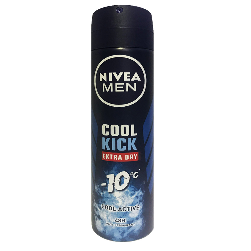 Xịt Khử Mùi Nivea Men - Mát Lạnh 150ml