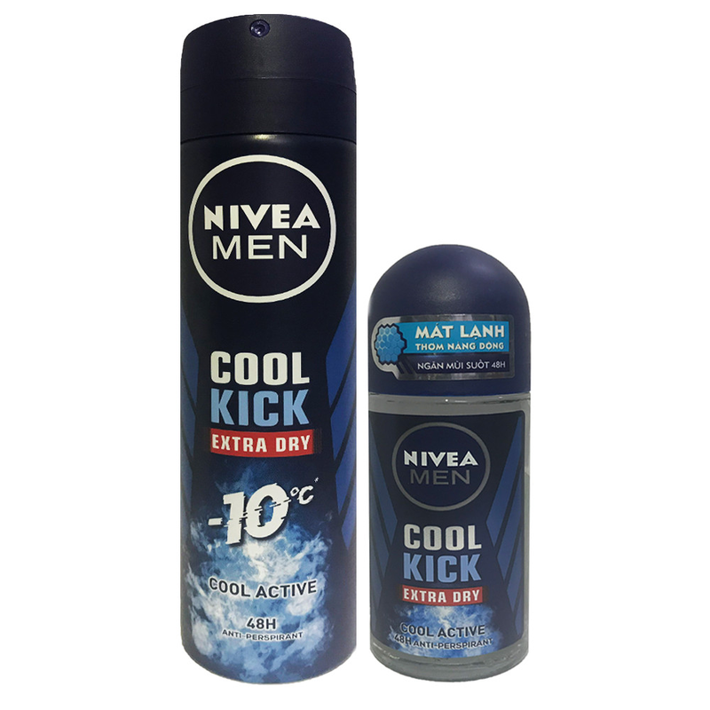 Xịt Khử Mùi Nivea Men - Mát Lạnh 150ml