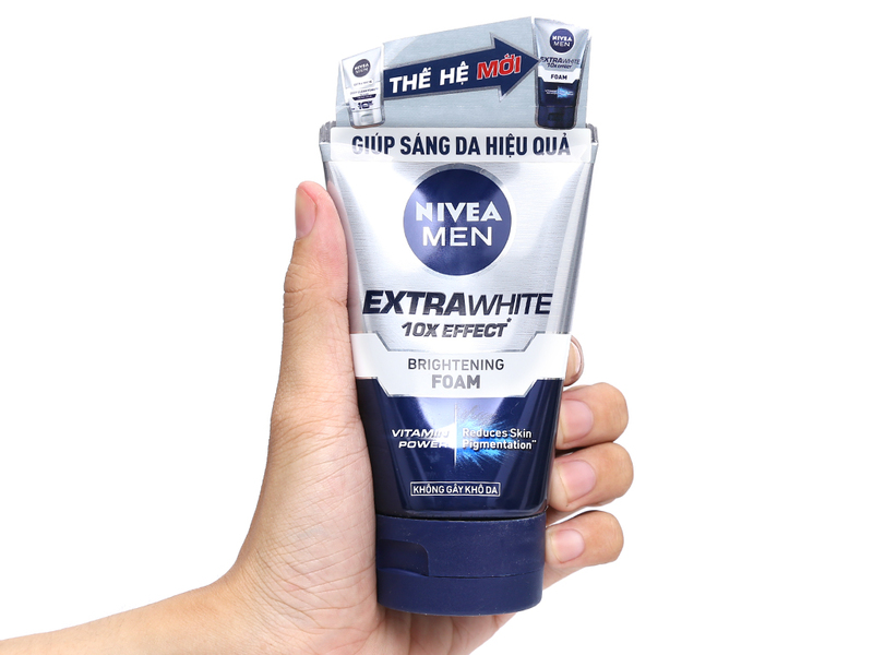  Sữa Rửa Mặt Nivea Men Sáng Da Sạch Sâu 100g