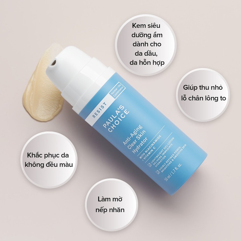 Kem Dưỡng Paula's Choice Làm Sáng Da, Ngừa Lão Hóa 50ml