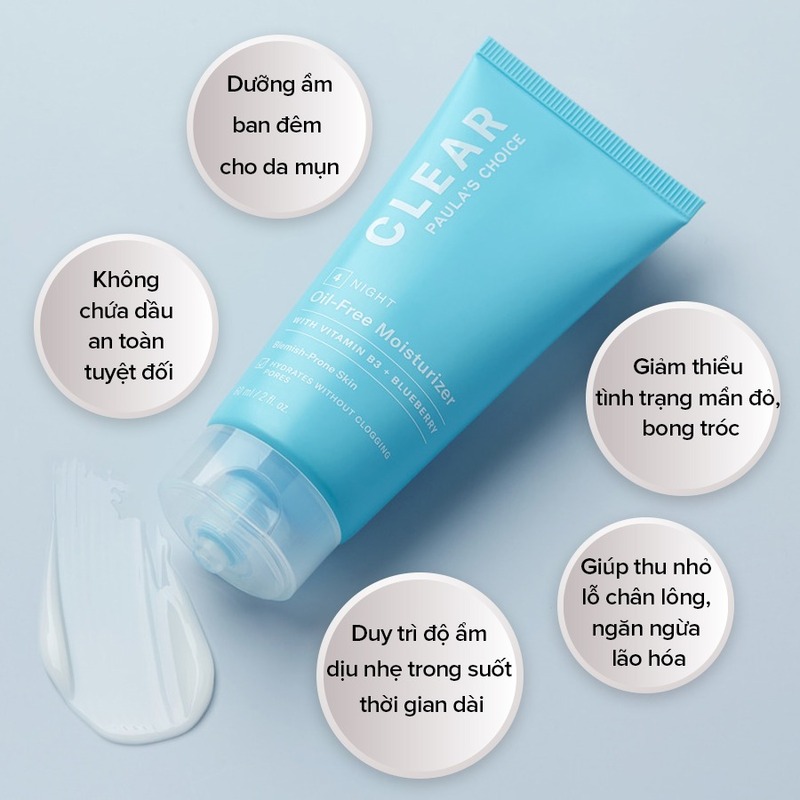 Kem Dưỡng Paula's Choice Cấp Ẩm Dành Cho Da Mụn 60ml