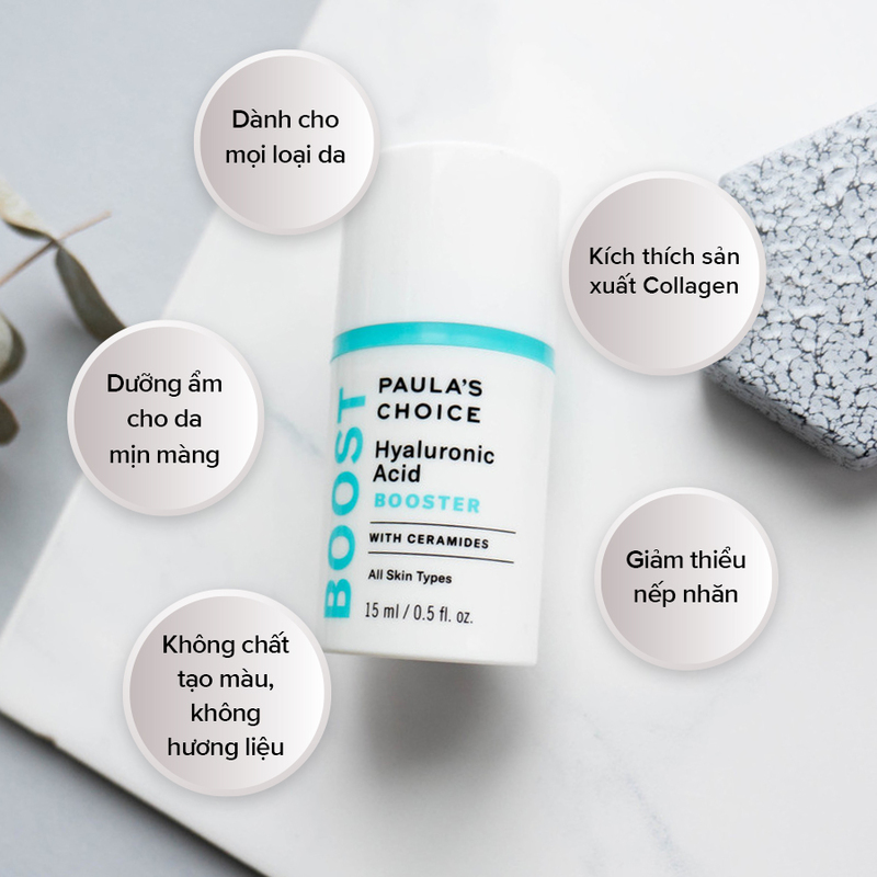 Tinh Chất Paula's Choice Hyaluronic Acid Booster Trị Nhăn & Chống Lão Hóa 15ml