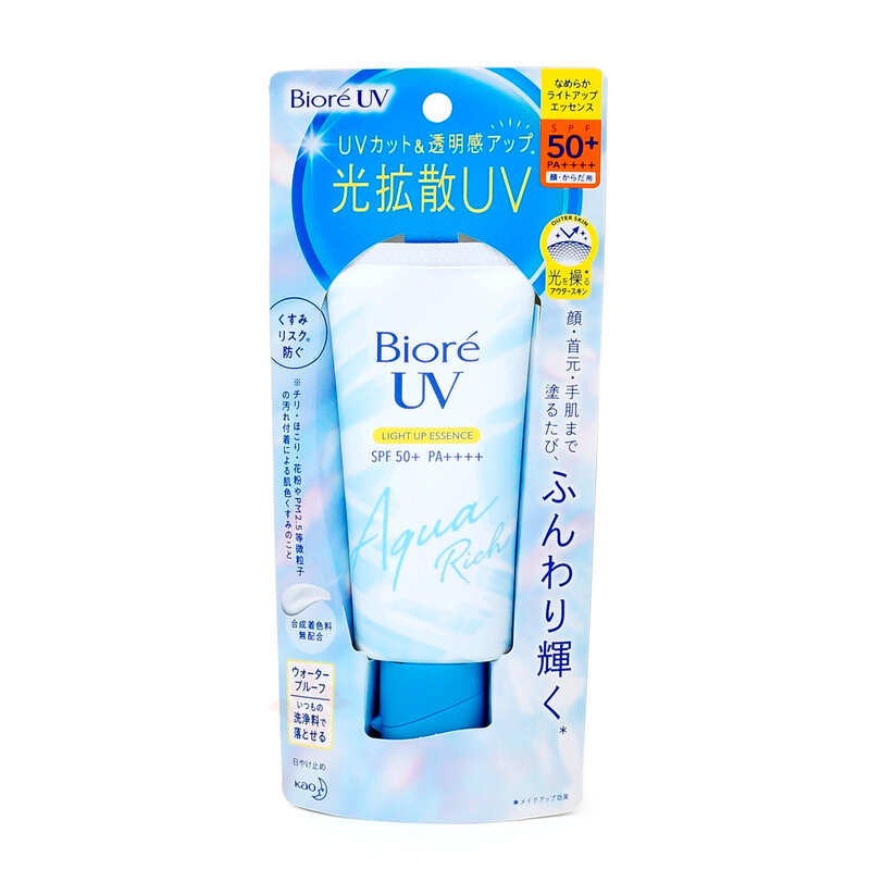 Kem Chống Nắng Bioré UV Aqua Rich Light Up Essence Sáng Rạng Rỡ 70g