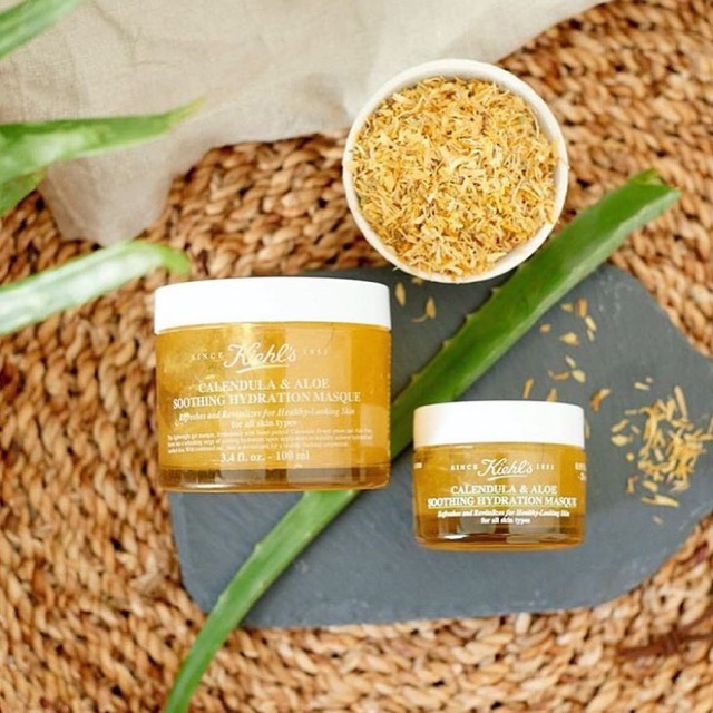 Mặt Nạ Kiehl’s Calendula Petal-Infused Calming Mask Chiết Xuất Hoa Cúc 14ml
