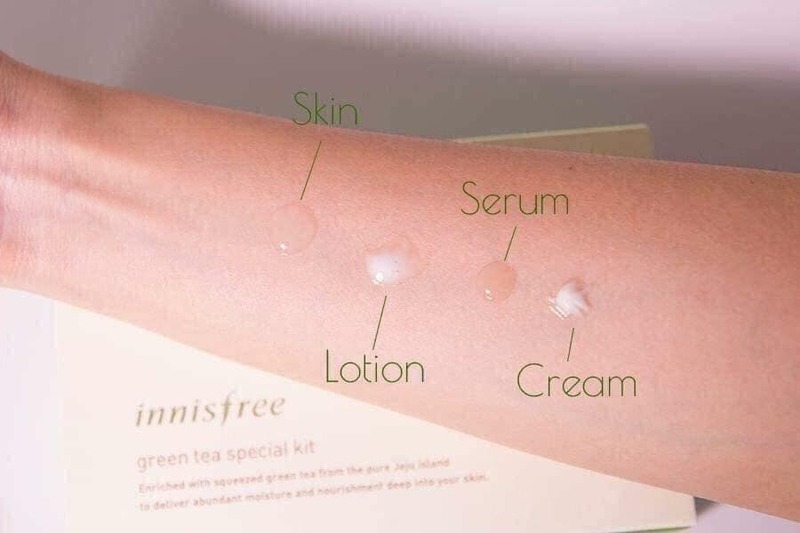 Set Dưỡng Da Trà Xanh Innisfree Green Tea Balancing Skin Care Trio EX