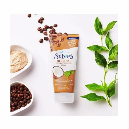 Sữa Rửa Mặt St.Ives Tẩy Tế Bào Chết - Coconut & Coffee 170g