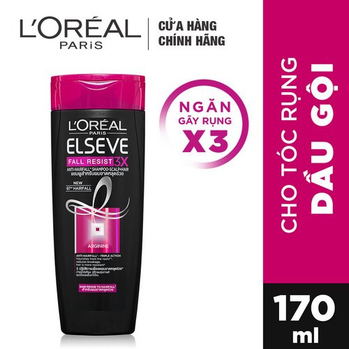 Dầu gội đầu L’Oréal ngăn rụng tóc FR3X 170ml