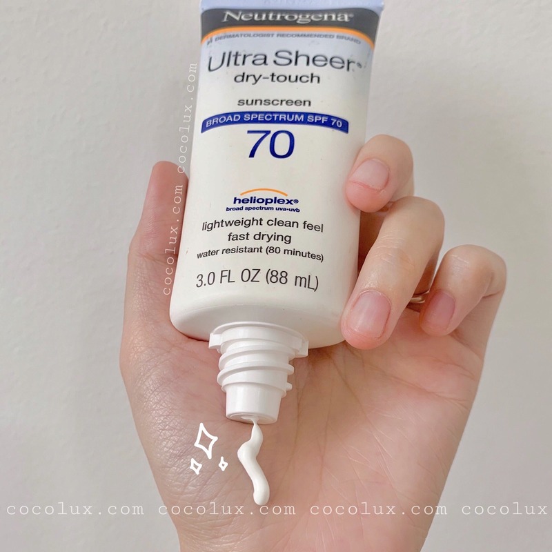 Kem Chống Nắng Neutrogena Ultra Sheer SPF70 88ml