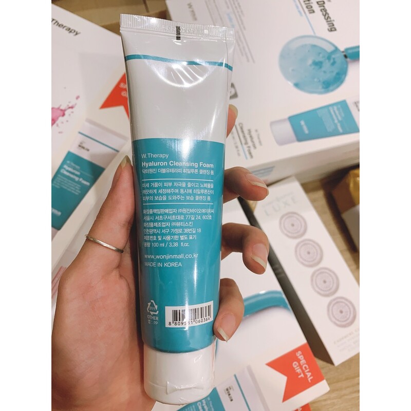 Sữa Rữa Mặt Wonjin Hyaluron Cleansing Foam Mini