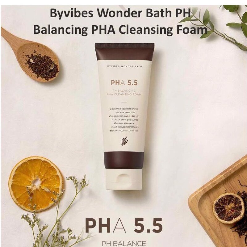 Sữa Rửa Mặt Byvibes Wonder Bath PHA 5.5 130ml