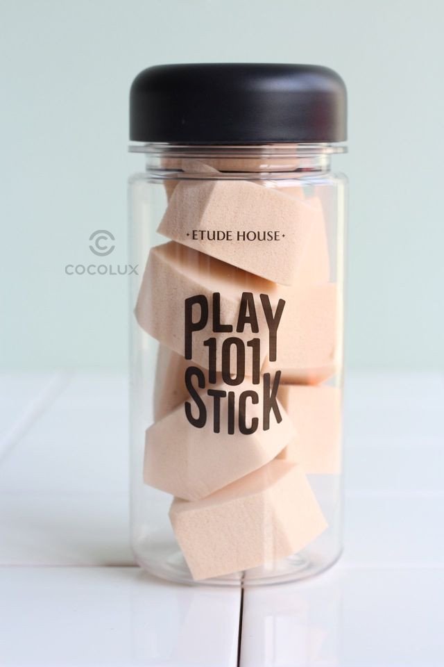 Mút Tán Nền Etude House Play 101 Stick Contour Duo Puff Bottle – 10 PCS