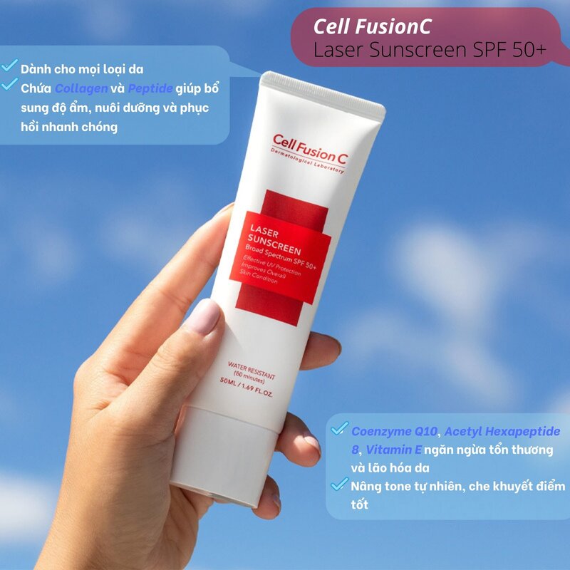 Kem Chống nắng Cell Fusion C Laser Sunscreen 10ml
