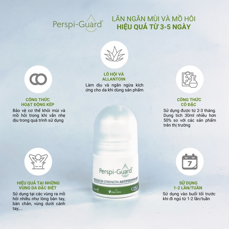 Lăn Khử Mùi Perspi-Guard 30ml