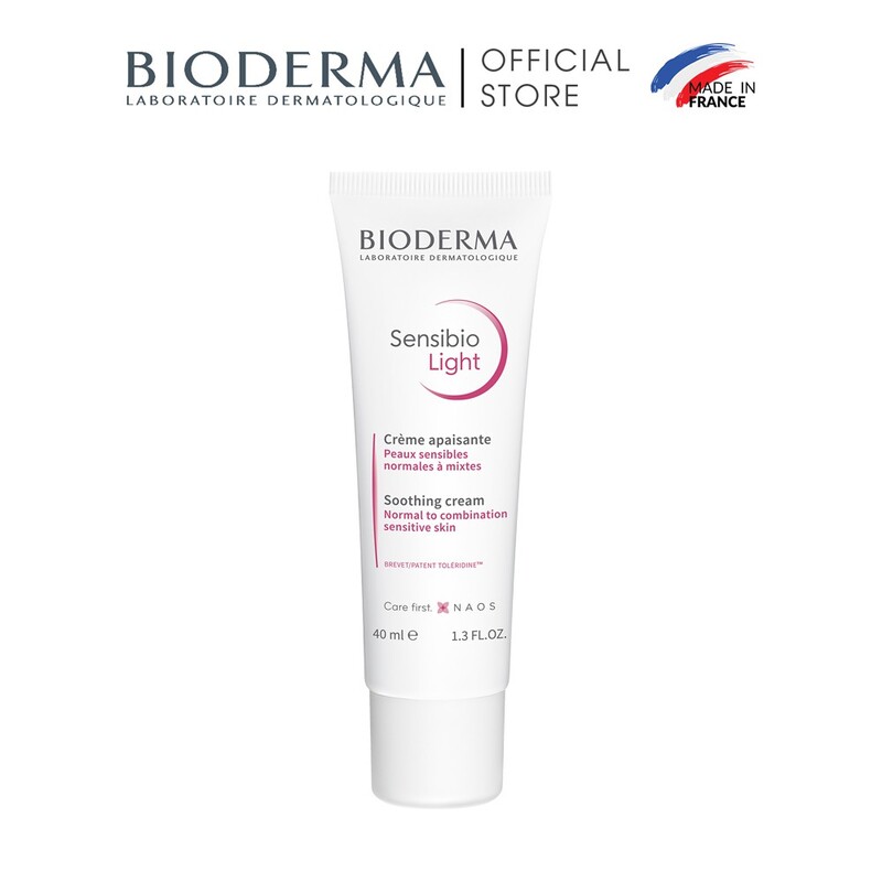 Kem Dưỡng Bioderma Sensibio Light Cream Làm Dịu Da 40ml