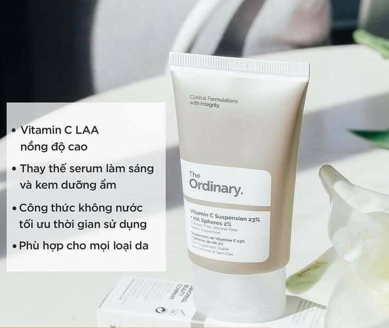 Kem Dưỡng The Ordinary Vitamin C Suspension 23% + HA Spheres 2%