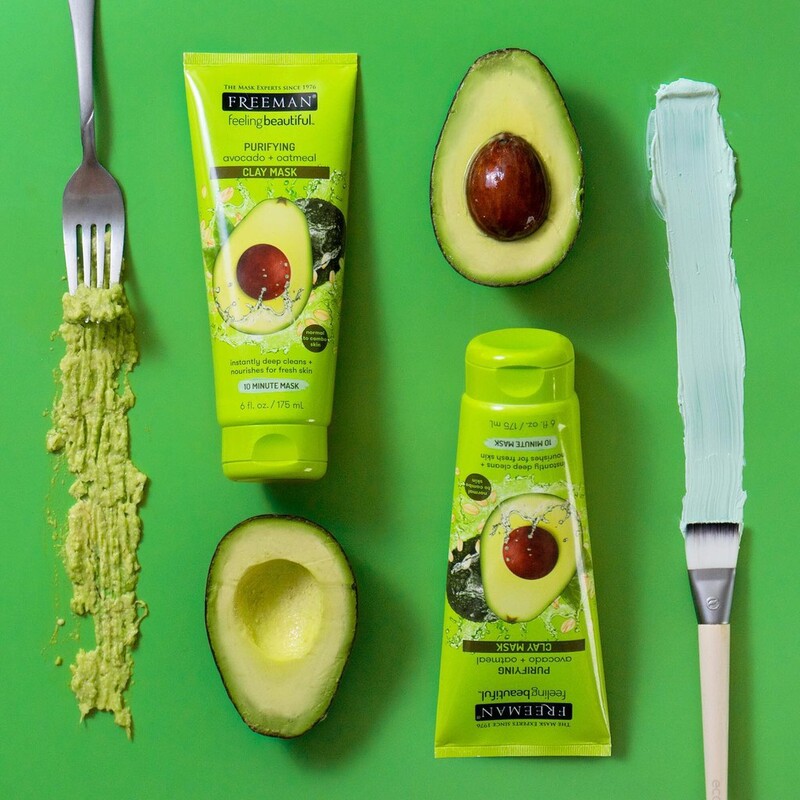 Mặt nạ FreeMan Purifying Avocado Oatmeal Clay Mask Bơ 175ml