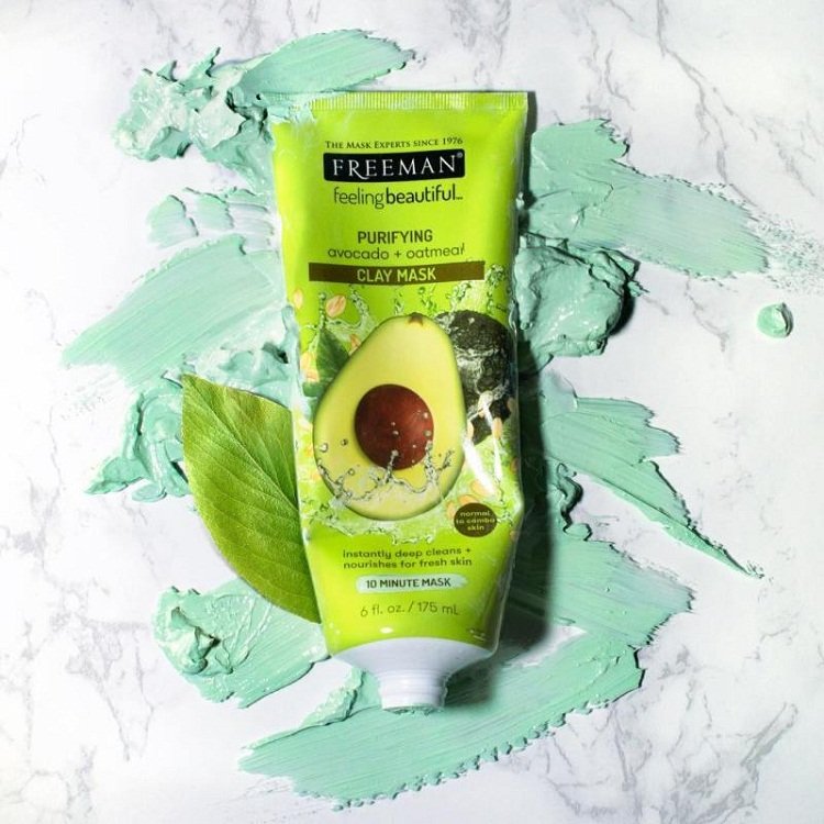 Mặt nạ FreeMan Purifying Avocado Oatmeal Clay Mask Bơ 175ml