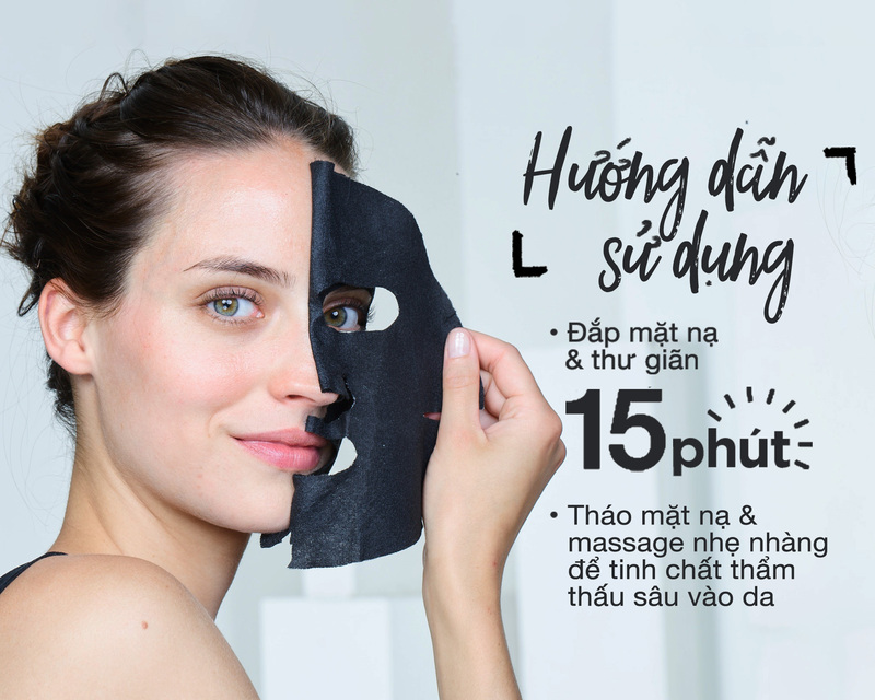 Mặt Nạ Garnier Gạo Đen 28g