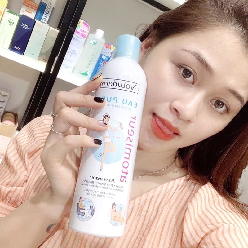 Xịt Khoáng Evoluderm Atomiseur Eau Pure Dưỡng Ẩm Cấp Nước & Làm Dịu Da 400ml