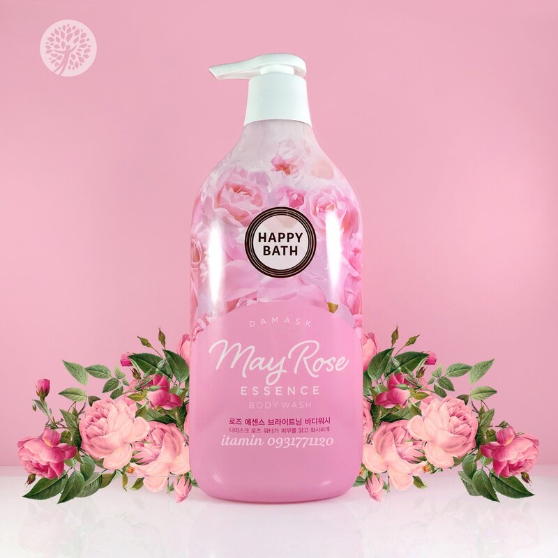Sữa tắm Happy Bath Hoa Hồng 900g