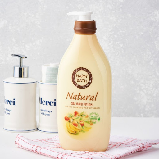 Sữa Tắm Happy Bath Hoa Quả 900g