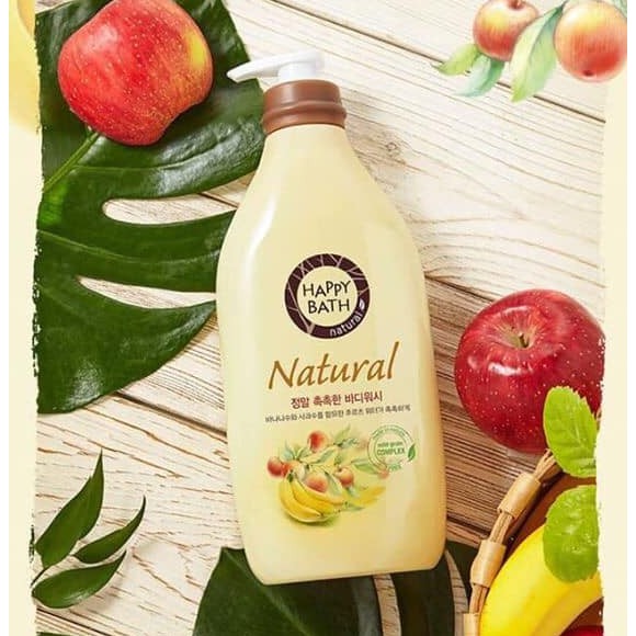 Sữa Tắm Happy Bath Hoa Quả 900g