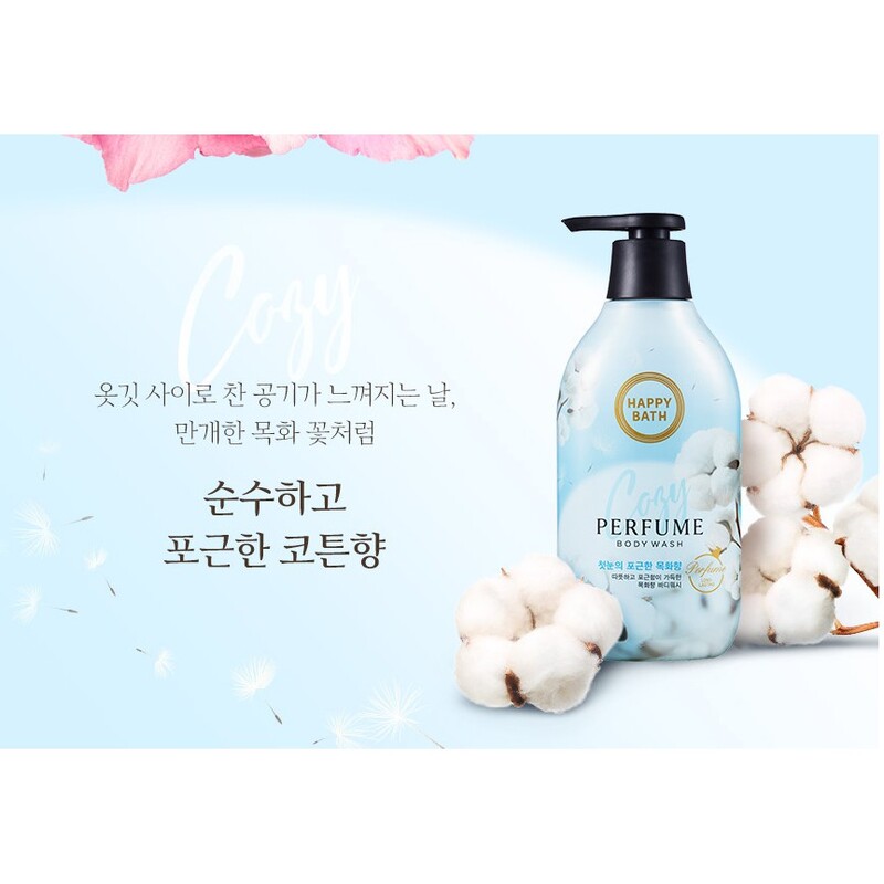 Sữa Tắm Happy Bath Perfume Cozy 900g
