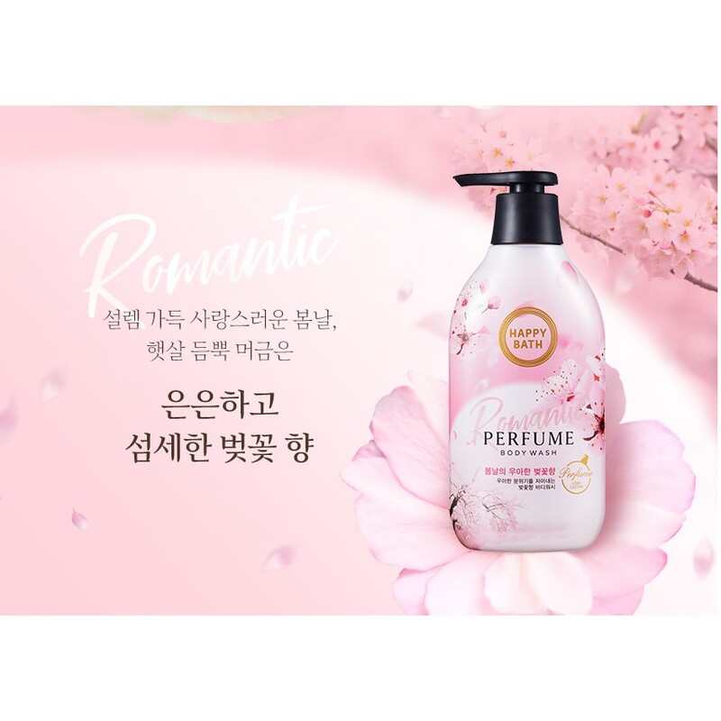 Sữa Tắm Happy Bath Perfume Romantic 900g