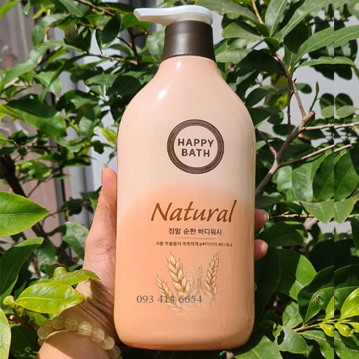 Sữa Tắm Happy Bath Lúa Mạch 900g