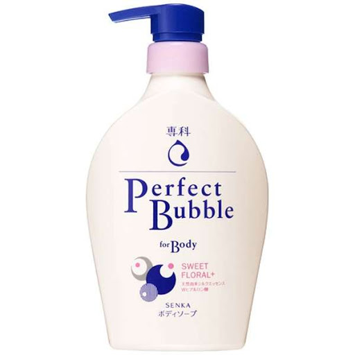Sữa Tắm Senka Perfect Bubble For Body Sweet Floral 500ml