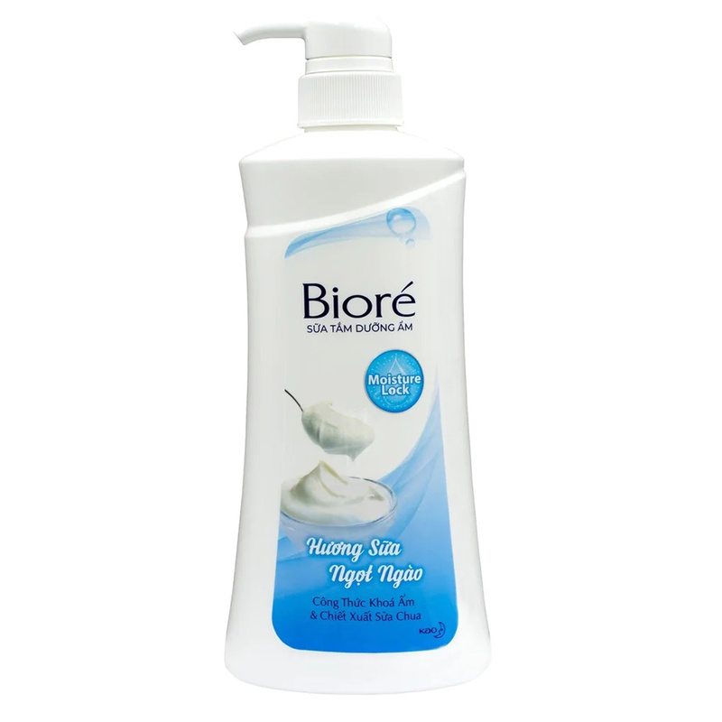 Sữa Tắm Bioré Dưỡng Ẩm - Hương Sữa 530g