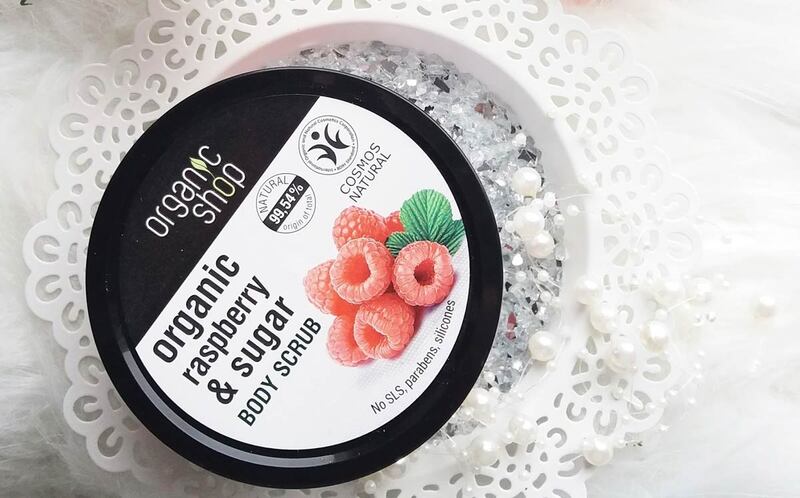 Tẩy Tế Bào Chết Body Organic Shop Hương Dâu Rừng 250ml