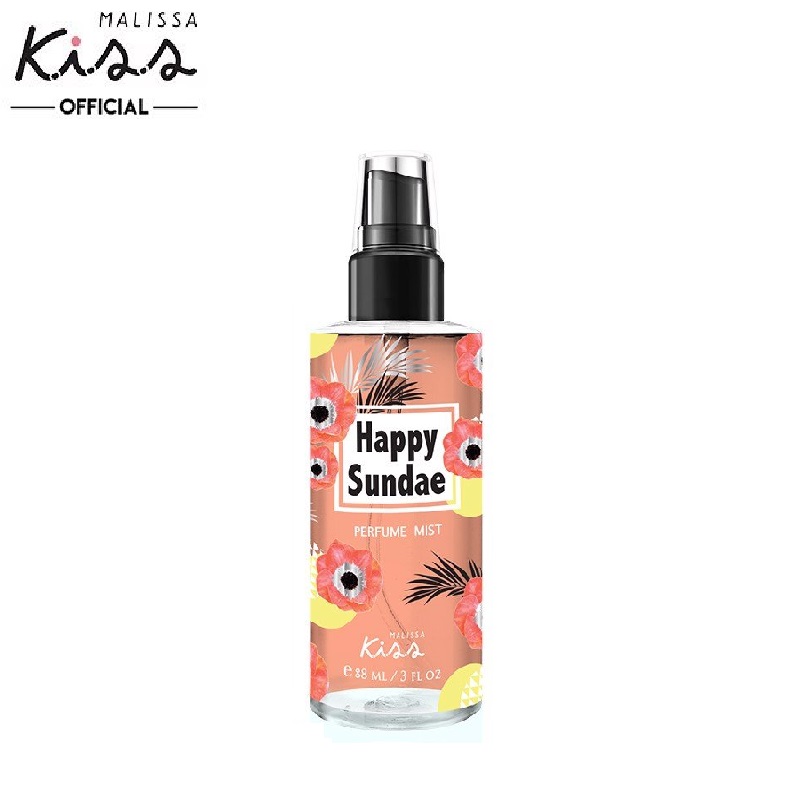 Xịt Thơm Malissa Kiss Happy Sundae 88ml