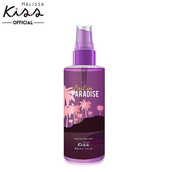 Xịt Thơm Malissa Kiss Lost In Paradise 88ml
