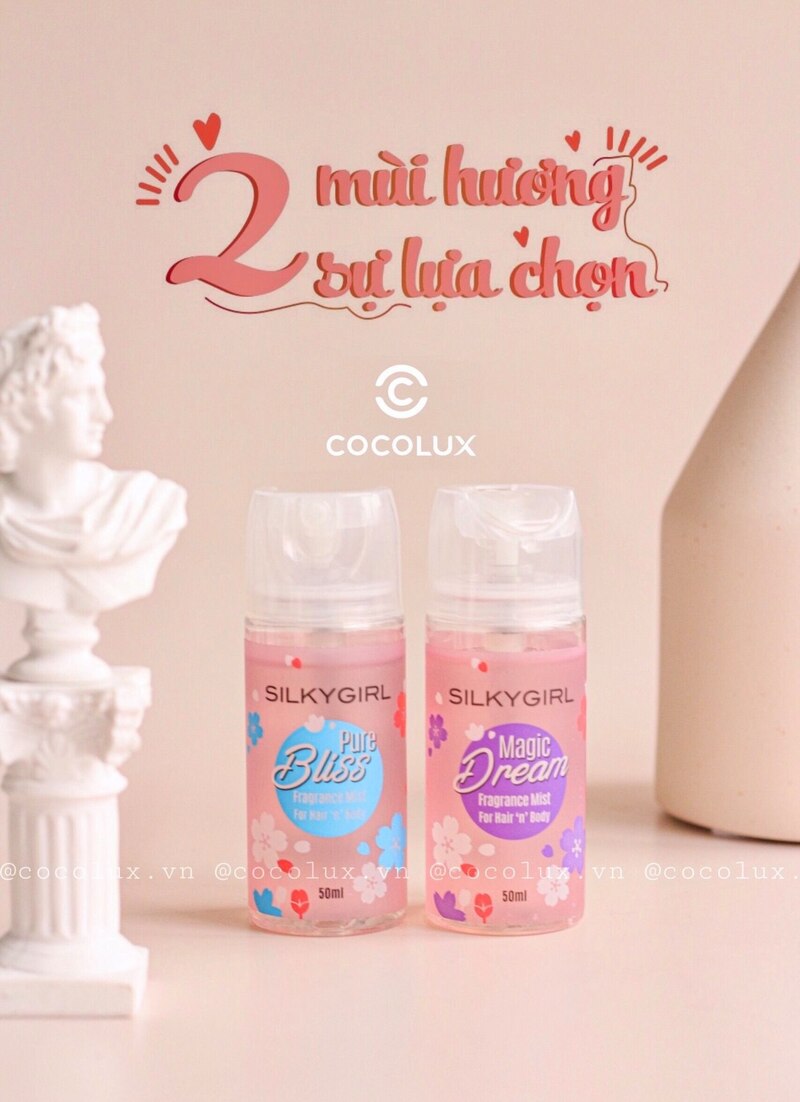 Xịt Thơm SilkyGirl Toàn Thân Và Tóc - Magic Dream 50ml