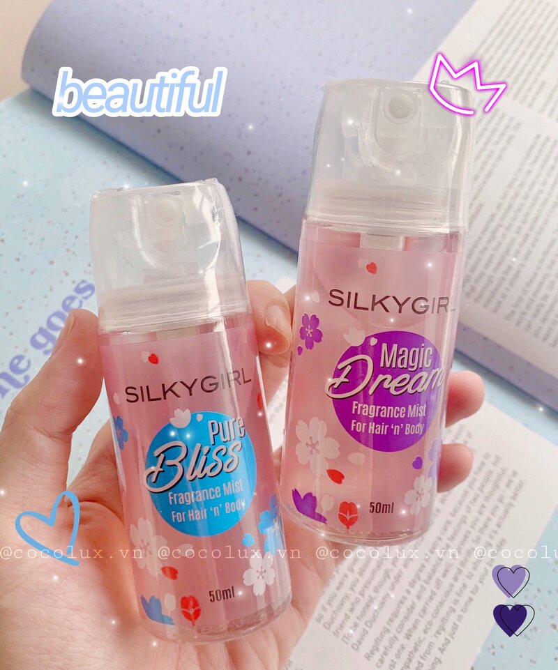 Xịt Thơm SilkyGirl Toàn Thân Và Tóc - Magic Dream 50ml