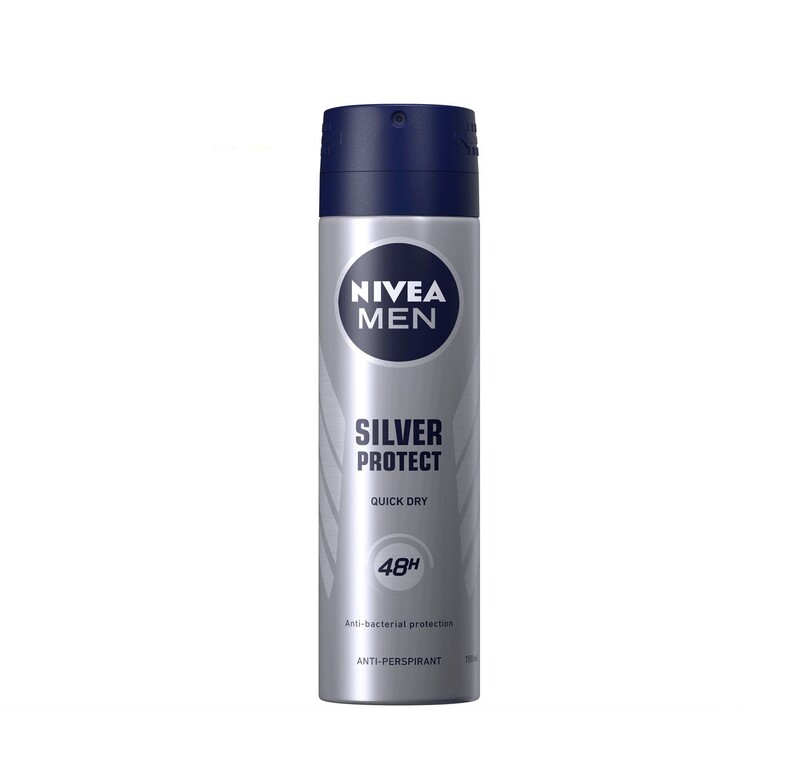 Xịt Khử Mùi Nivea Men - Phân Tử Bạc 150ml