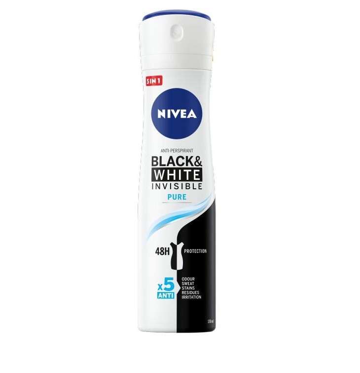 Xịt Khử Mùi Nivea Chống Vết Ố Vàng 150ml
