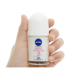 Lăn Ngăn Mùi Nivea Nữ Trắng Mịn Mờ Vết Thâm 25ml