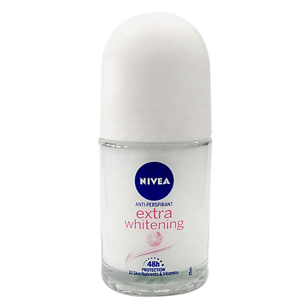 Lăn Ngăn Mùi Nivea Nữ Trắng Mịn Mờ Vết Thâm 25ml