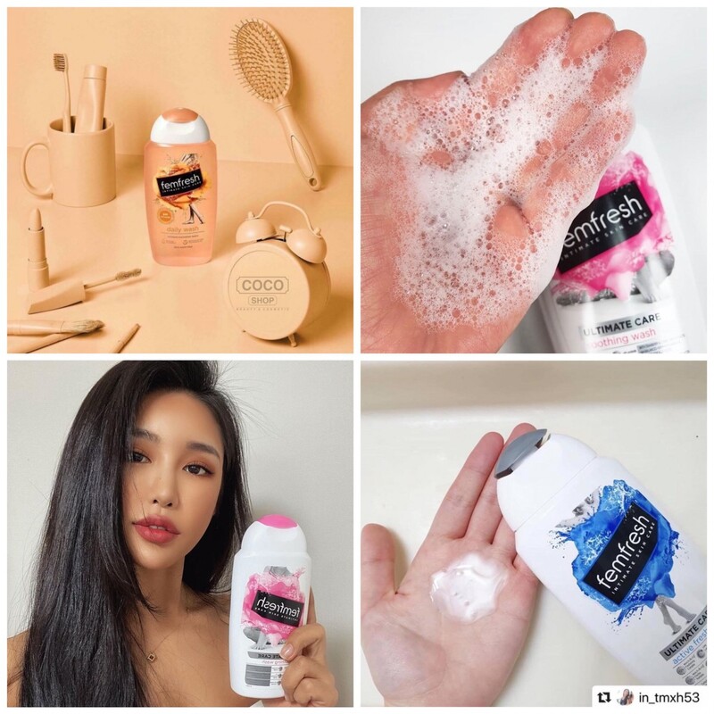 Dung Dịch Vệ Sinh Phụ Nữ Femfresh Pure & Fresh Wash 250ml