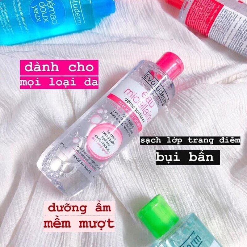 Nước Tẩy Trang Evoluderm Cho Da Thường Da Khô 500ml