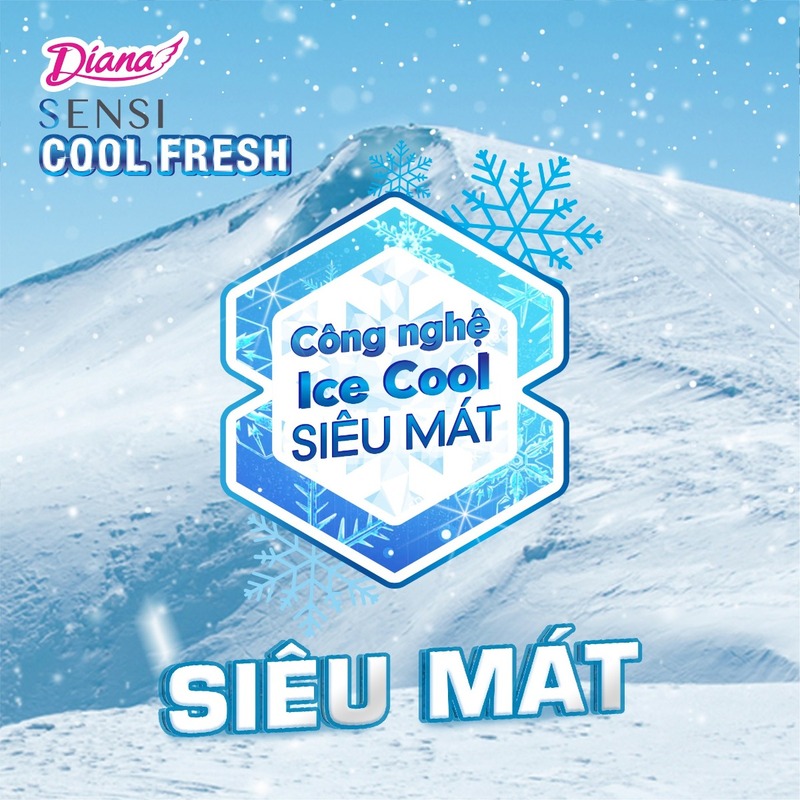 Băng Vệ Sinh Hàng Ngày Diana Sensi Cool Fresh 20 PCS