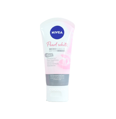 Sữa Rửa Mặt Nivea Nữ Pearl White Trắng Da Đất Sét Ngọc Trai 50g