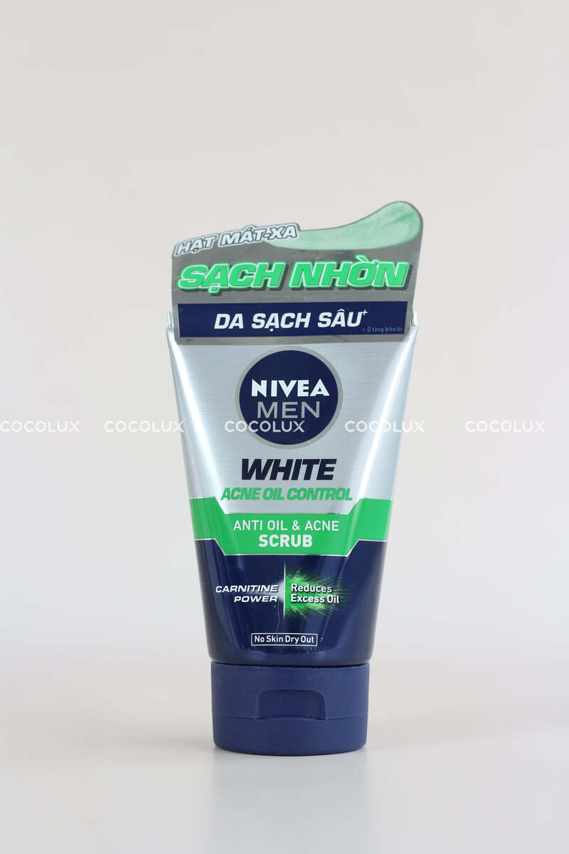 Sữa Rửa Mặt Nivea Men Kiểm Soát Nhờn 100g