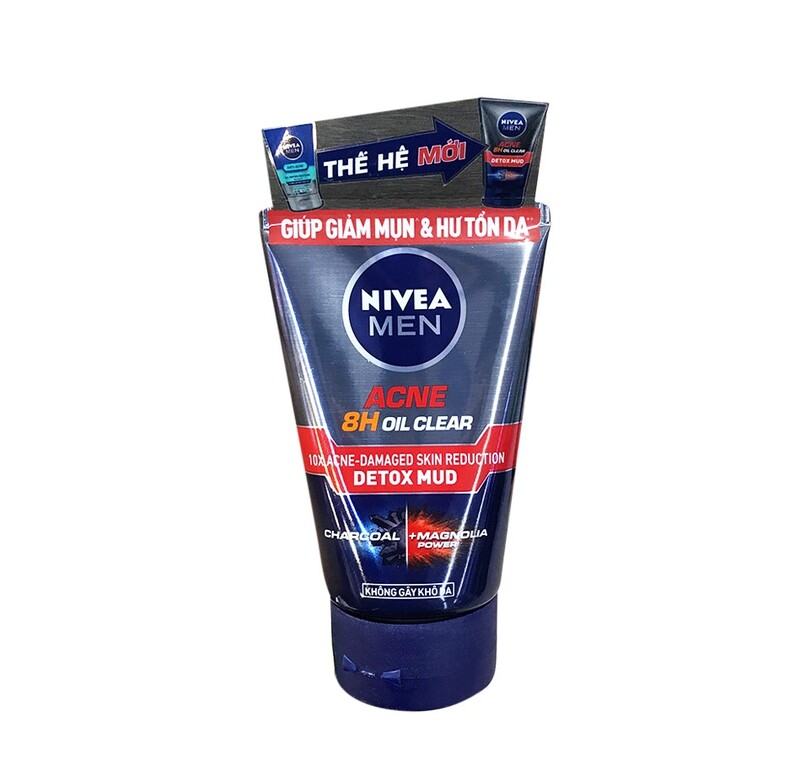 Sữa Rửa Mặt Nivea Men Kiểm Soát Nhờn Ngăn Ngừa Mụn 100g
