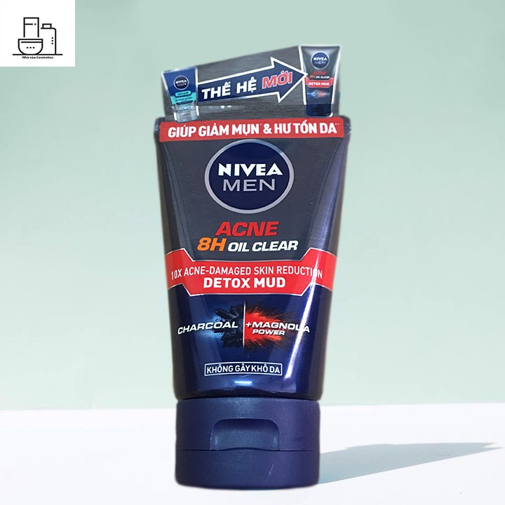 Sữa Rửa Mặt Nivea Men Kiểm Soát Nhờn Ngăn Ngừa Mụn 100g