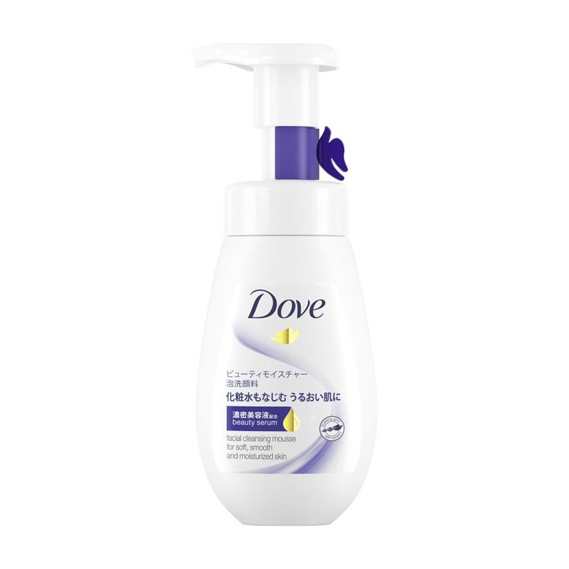 Sữa Rửa Mặt Dove Tinh Chất Serum Cấp Ẩm Cho Da Mềm Mượt 160ml